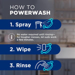Dawn powerwash trigger sprayer head detail view