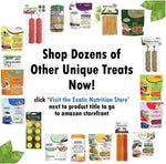 Exotic Nutrition vegetable flakes packaging highlighting premium quality seal