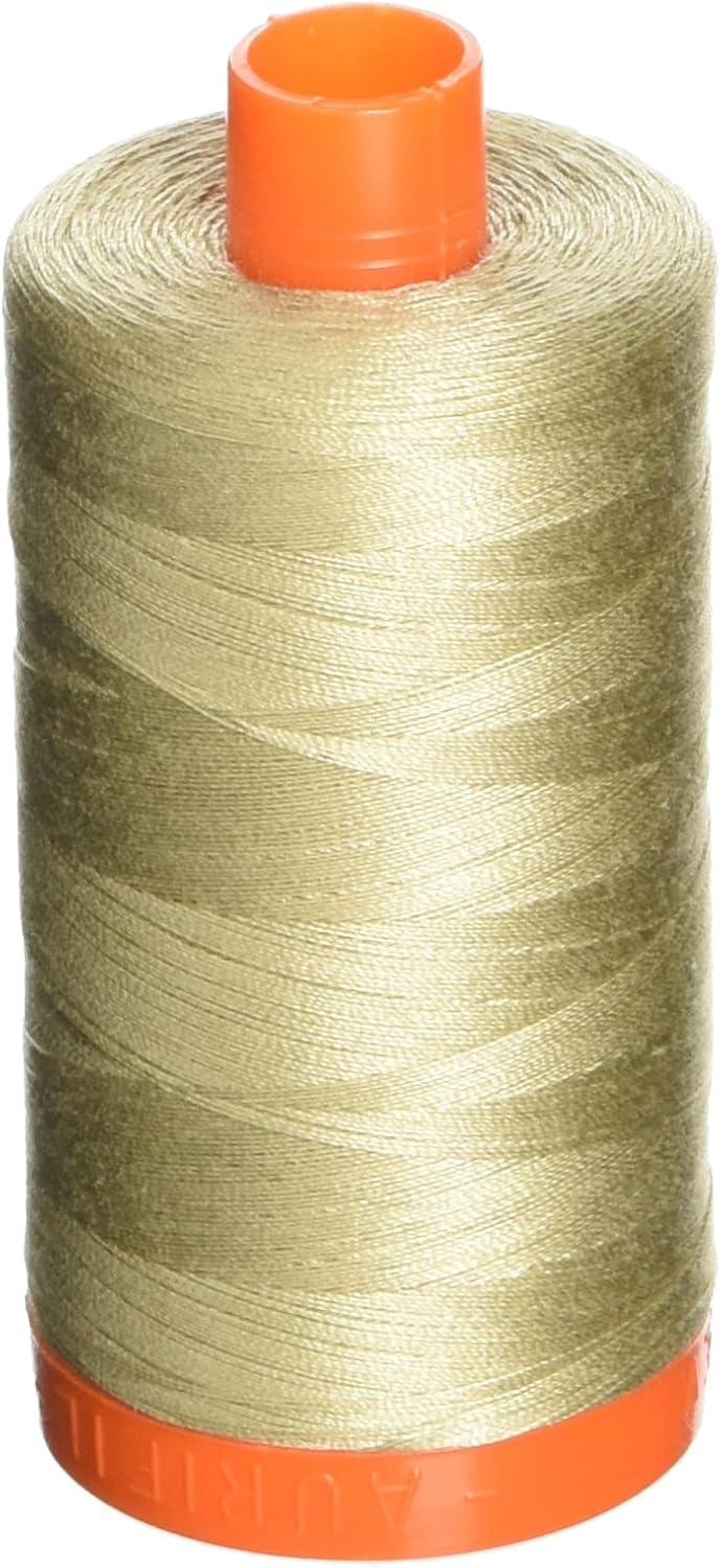 Aurifil Mako Cotton Thread Solid 50wt 1422yds Mist - Image 11