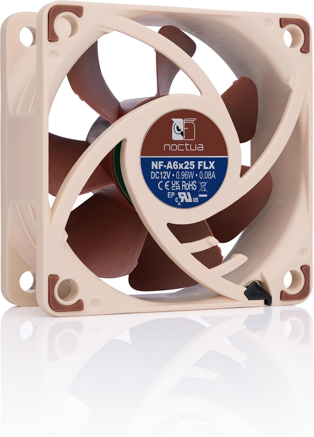Noctua 60mm cooling fan side profile