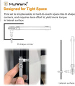 MulWark right angle tool being used for automotive and home repair