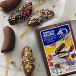 CHOCOMELHER Clasico - 2 Pack Milk Chocolate Flavored Coating for Chocobananos - Cobertura de Chocolate - Best to Cover Frozen Bananas & Strawberries - Traditional Snack from El Salvador - 2 of 13.22 oz Bags. - Image 9