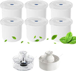 PETIMI accessories set replacement filter front view for pet fountain setup