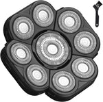 Men's Electric Shaver Replacement Heads 5D Sharp Head Shaver Replacement Heads Floating Shaver Blades for Electric Rotary Shaver (5 heads Gold) - Image 10
