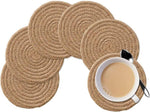 Back and front double sided view of Wenfome woven placemat