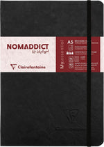 Clairefontaine 'Age Bag' Thread-Bound Notebook, A5, Lined, 192 Pages - Grey - Image 11