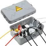 Hrensaw large outdoor electrical box front view weatherproof cover