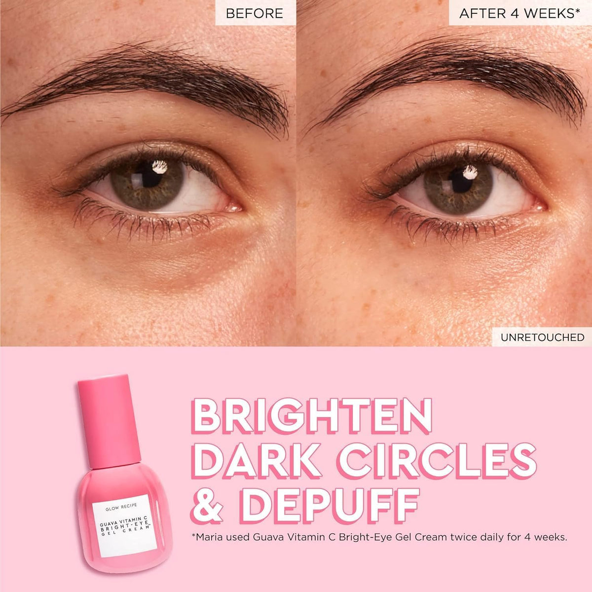 Both travel-sized items from the Glow Recipe Brightening Skincare Kit displayed together on a clean background.