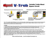 Precision Music Technologies V-Treb module with adjustable trim potentiometer