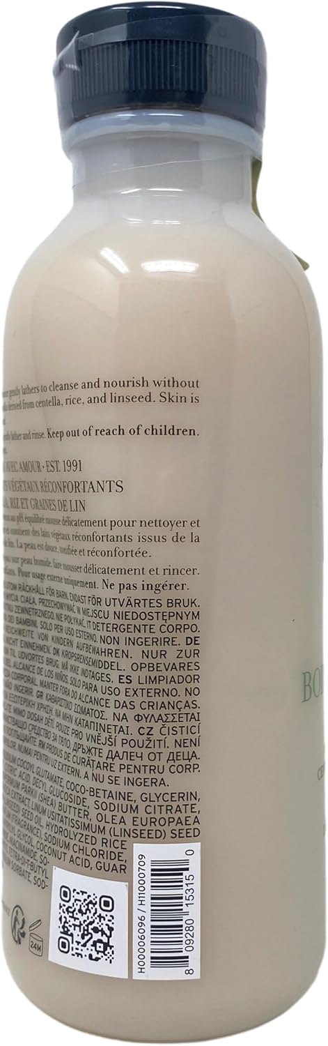 Fresh Milk Body Cleanser texture and creamy lather preview