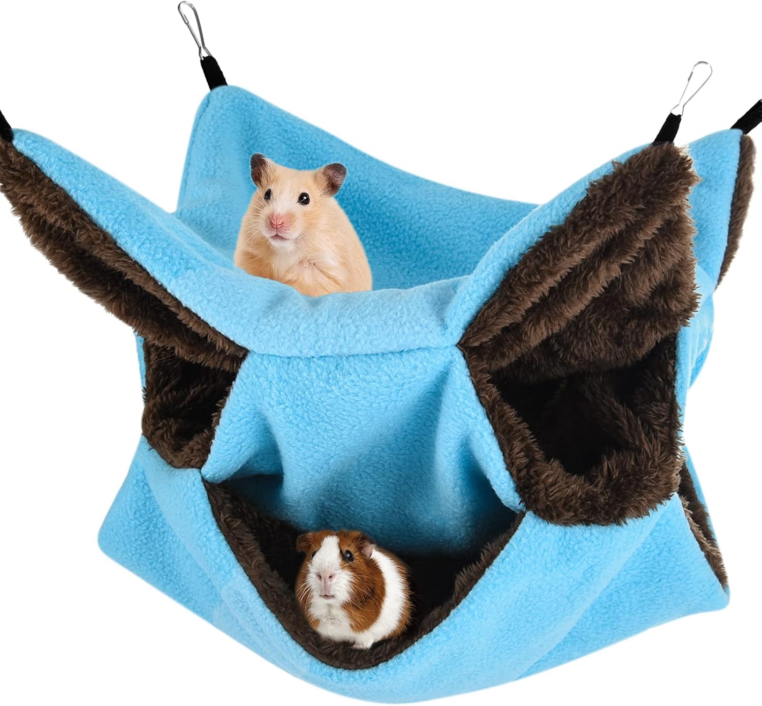 Xinrui 3-tier small animal hanging hammock front view