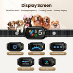Close up of Zellar AI anti barking device strap and buckle