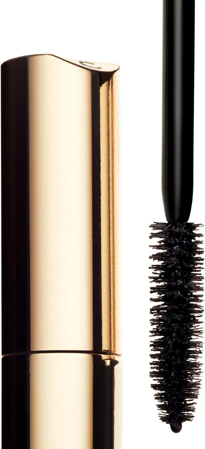 Smudge-proof mascara application wand side profile