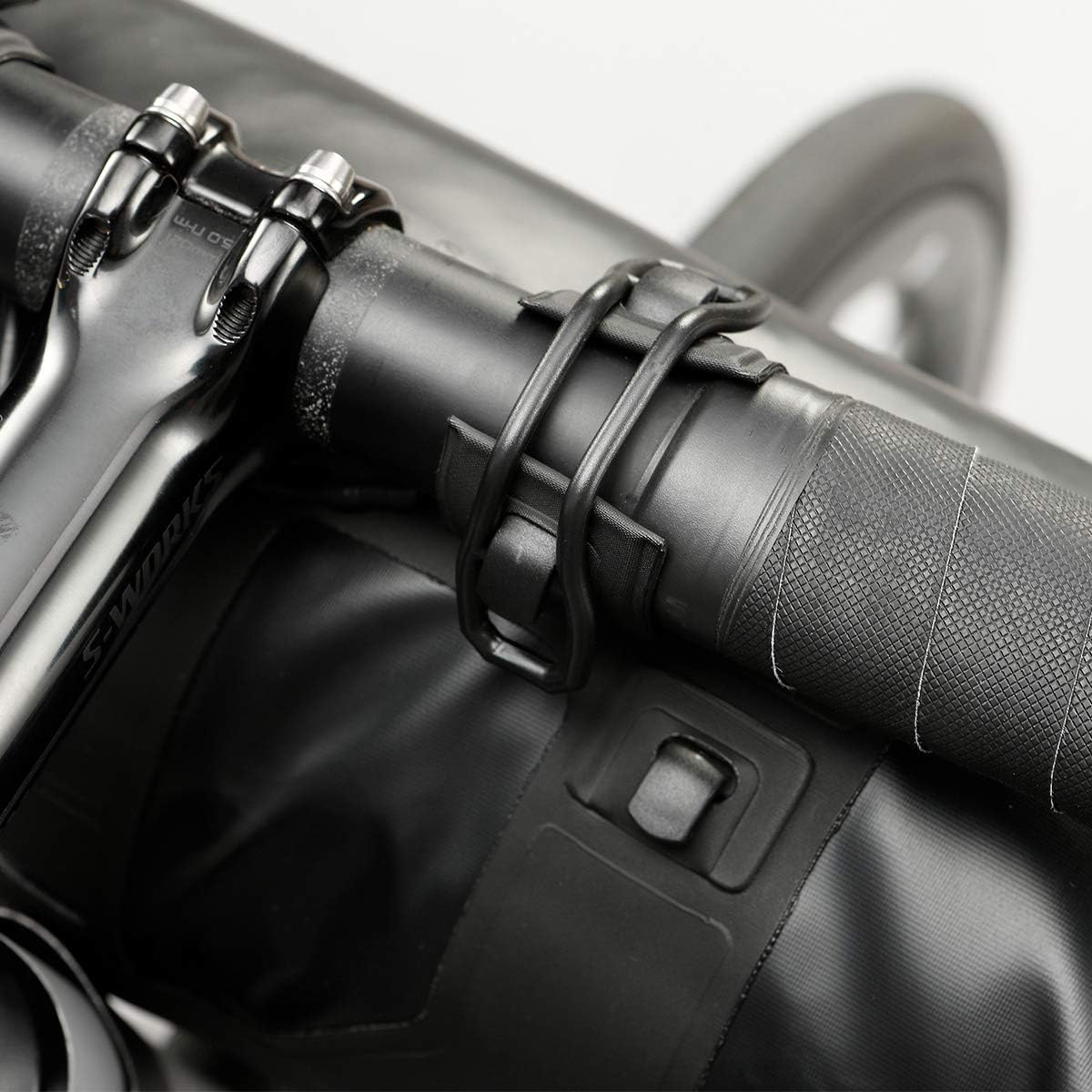Roswheel road handlebar bag waterproof welded construction detail