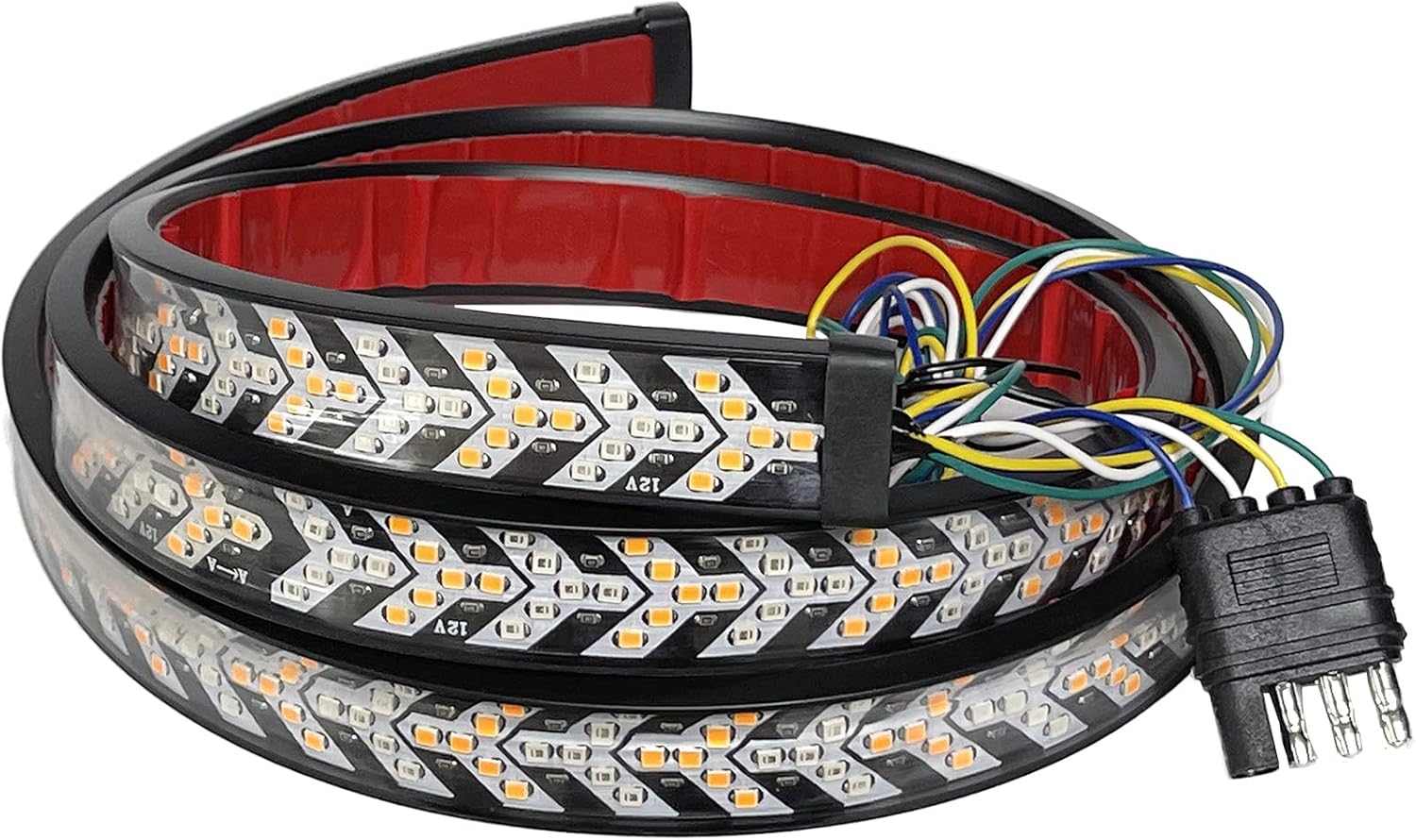 Socal-Led Lighting 60 inch arrow LED tailgate light bar on a pickup truck