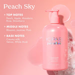 Kopari cloud foam body wash dispenser pump detail