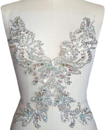 Full layout of succi shan crystal applique patch