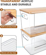 Ginnerella 2 pack plastic bag holder side profile