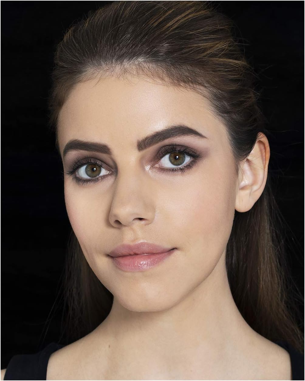 Applying Maybelline TattooStudio waterproof brow gel