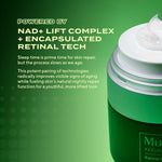 Side angle view of the Murad Retinal duo showing texture and premium ingredients layout.