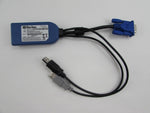 Raritan Dominion D2CIM-DVUSB KX II CIM Computer Interface Module PC KVM Extender, Blue, USB, Automatic, Panel Mount - Image 1