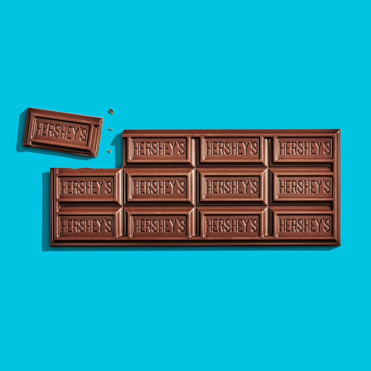 Gluten-free and kosher certified USA imported chocolate bar presentation.
