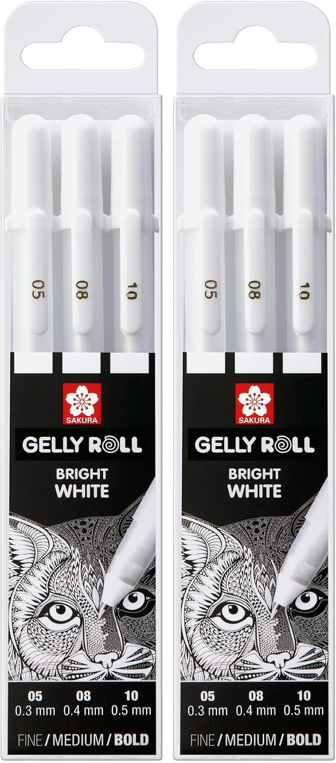 Sakura Gelly Roll 3 pack box display