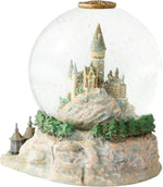 Close-up of Hogwarts Castle inside the glass water globe