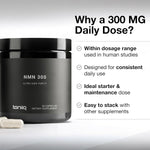 Toniiq Nicotinamide Mononucleotide ninety eight percent highly purified supplement for cellular energy