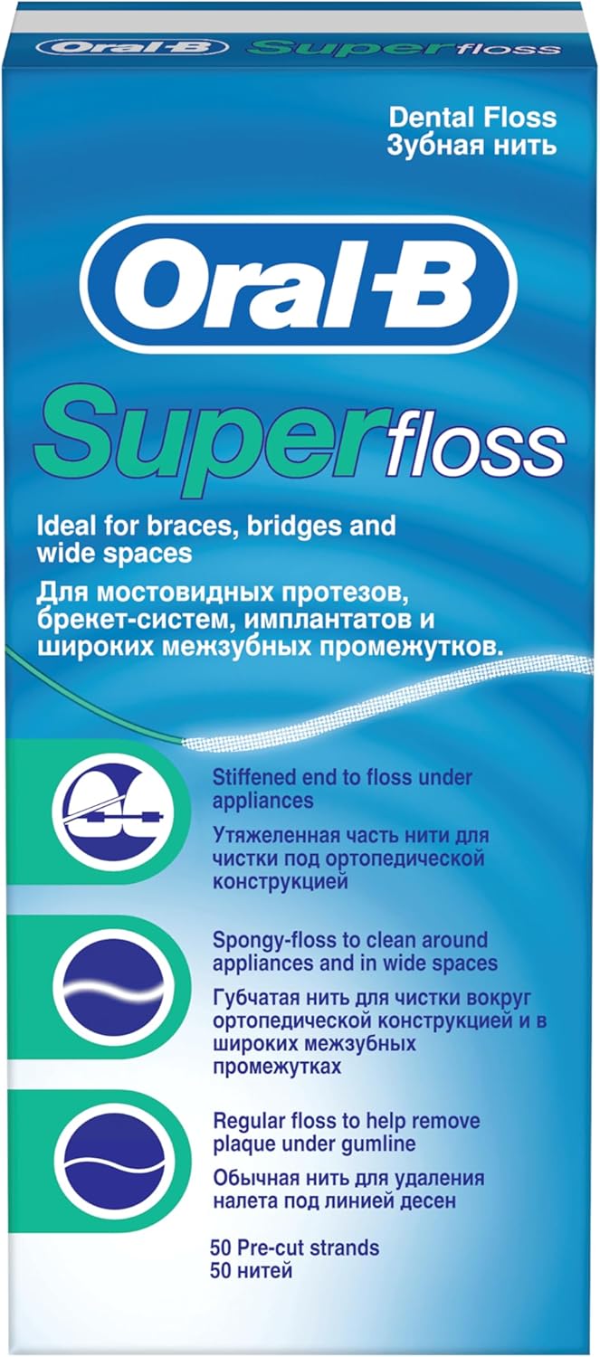 Oral B Super Floss - Image 1
