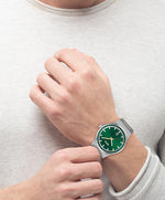 BOSS Candor men's watch case back engraving view
