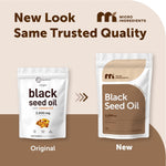 Micro Ingredients black seed oil product back label nutritional facts