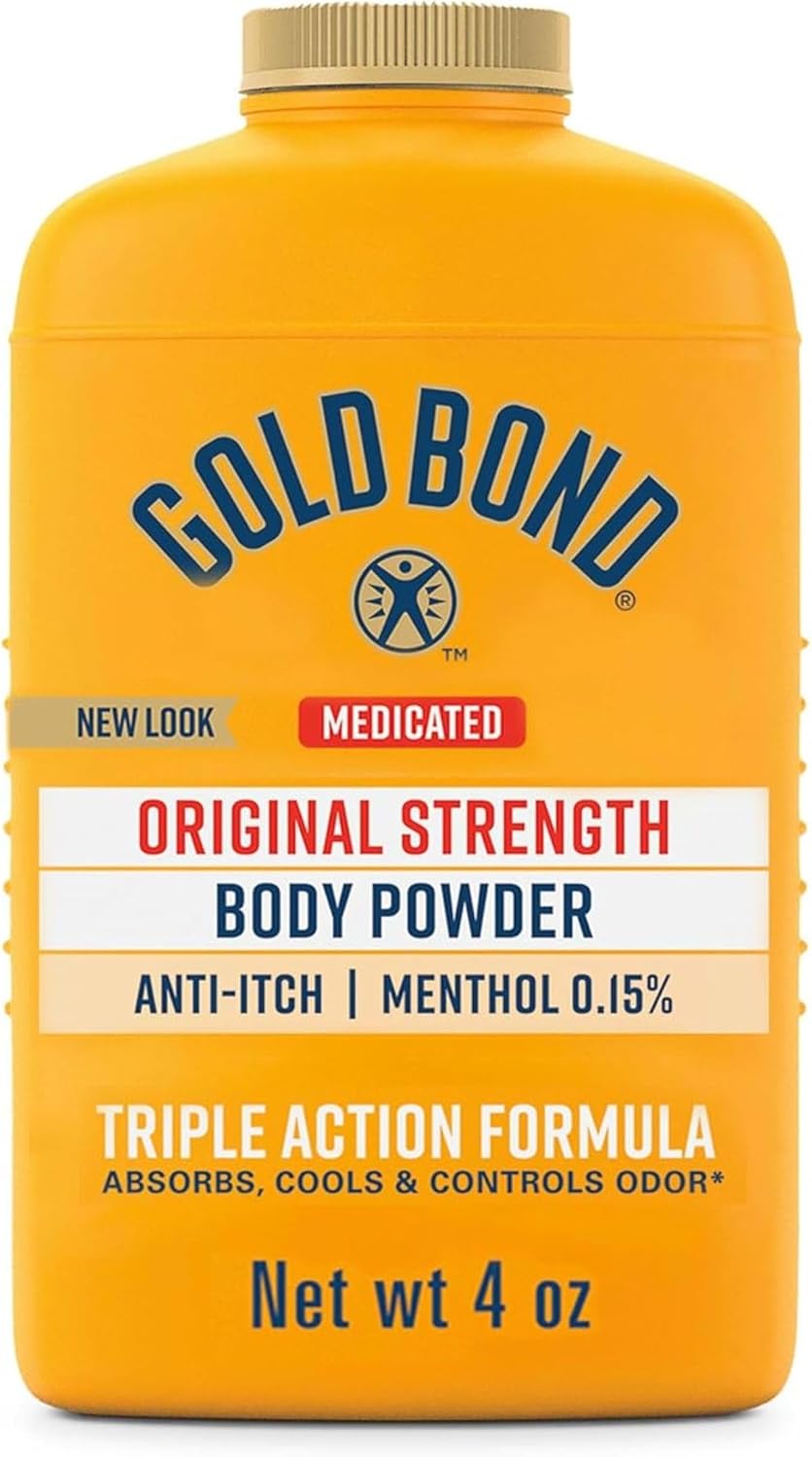 Gold Bond Medicated Body Powder, Talc Free Body Powder for Women and Men, Anti-Itch, Absorbs & Cools - 10 oz - Image 9