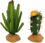 Close up view of Jihaqua artificial desert plant textures