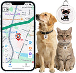 NGXDFL Smart GPS Pet Tracker front view on a white background