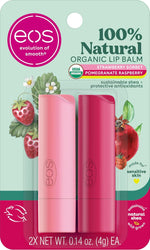eos 100% Natural & Organic Lip Balm Sticks - Sweet Mint, All Natural Lip Balm, All-Day Moisture, Dermatologist Recommended, 0.14 oz, 2-Pack - Image 12