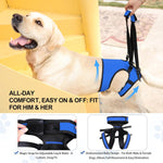 Breathable hind leg support lift harness for dogs