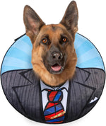 BEAUTYZOO Dog Cone Alternative After Surgery for Large Medium Small Dogs, Soft Inflatable Cone Collar for Dogs Cats, Pet Neck Donut E Collar Dog Recovery Collars to Stop Licking, Shark Blue, L - Image 9