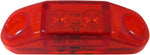 Peterson Manufacturing 168R Mini LED Clearance and Side Marker Light front view showing red oblong lens.
