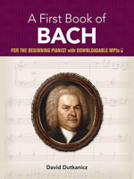 A First Book of Bach: For The Beginning Pianist with Downloadable MP3s (Dover Classical Piano Music For Beginners) - Image 1