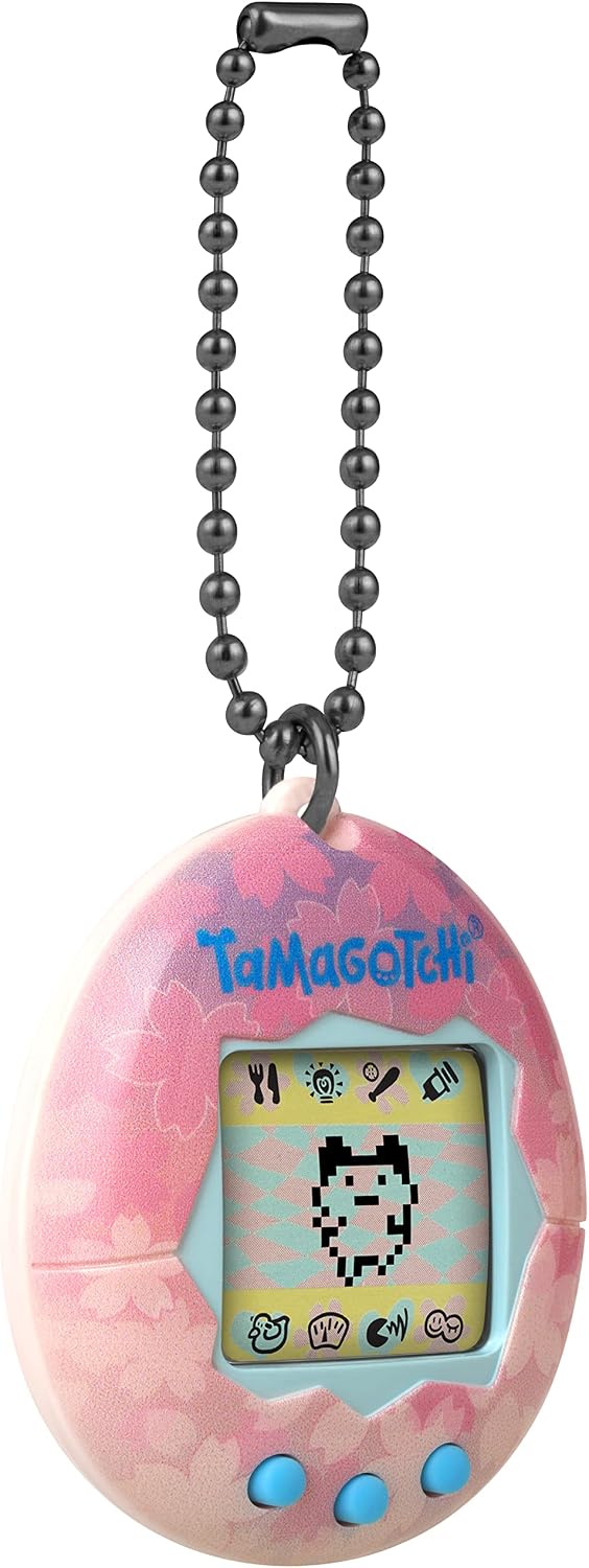 Tamagotchi original sakura blue action buttons