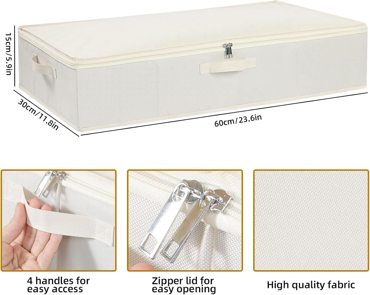 YheenLf bedroom storage organizer placed under bed