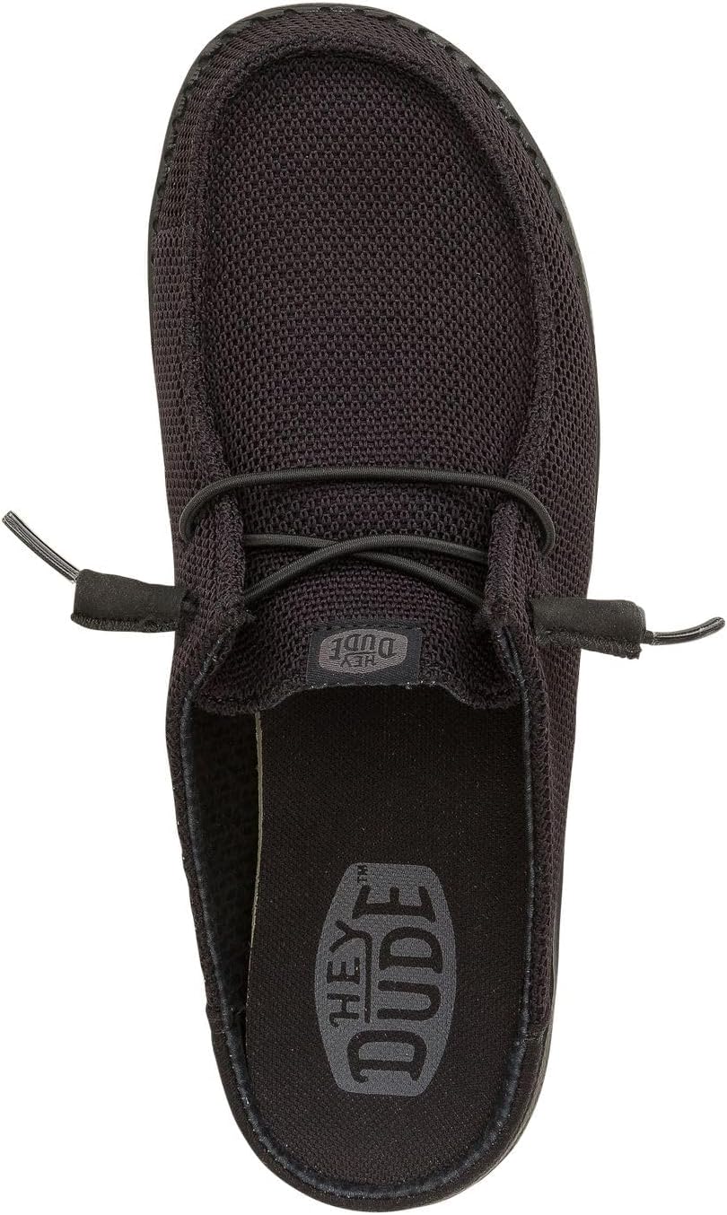 HEYDUDE slip-on shoes outsole flexibility demonstration