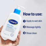 Cetaphil Oily Skin Cleanser daily skincare routine setup