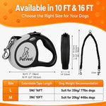 Close up of PetVest dual leash handle and brake buttons