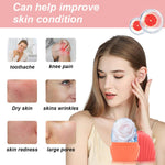 Foredawn red face ice roller for eye puffiness relief