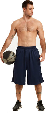 HQUEC breathable sports shorts back view