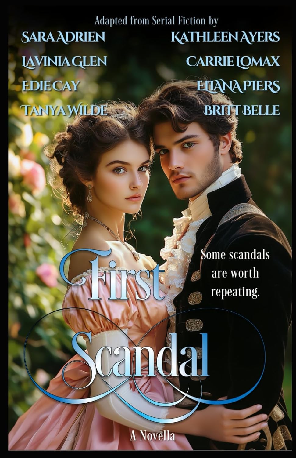Sara Adrien First Scandal Regency Romance Novella front cover paperback
