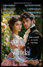 Sara Adrien First Scandal Regency Romance Novella front cover paperback
