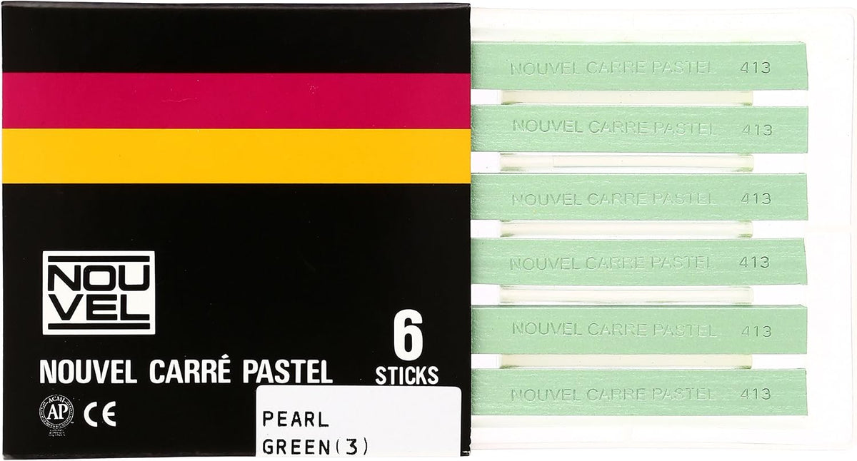 (Talens Japan) Nouvel Curry Pastel Set of 6, White NCT#001 - Image 15